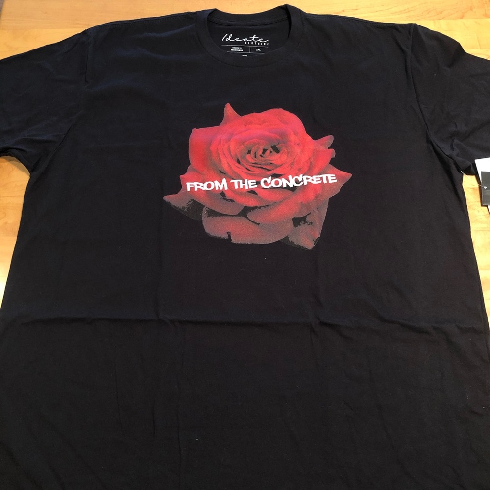 Rose From The Concrete T-shirt